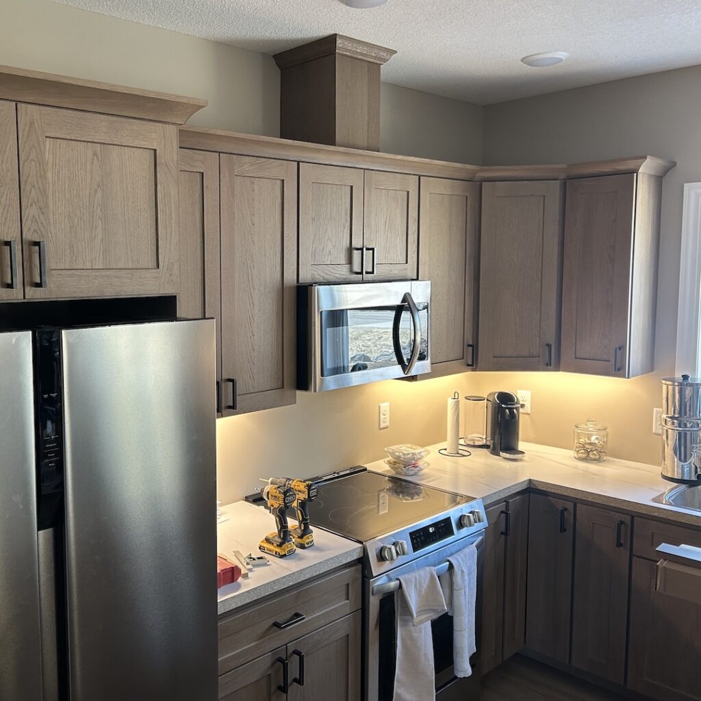 kitchen cabinet installation