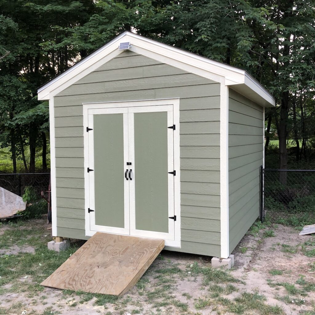 yard shed build